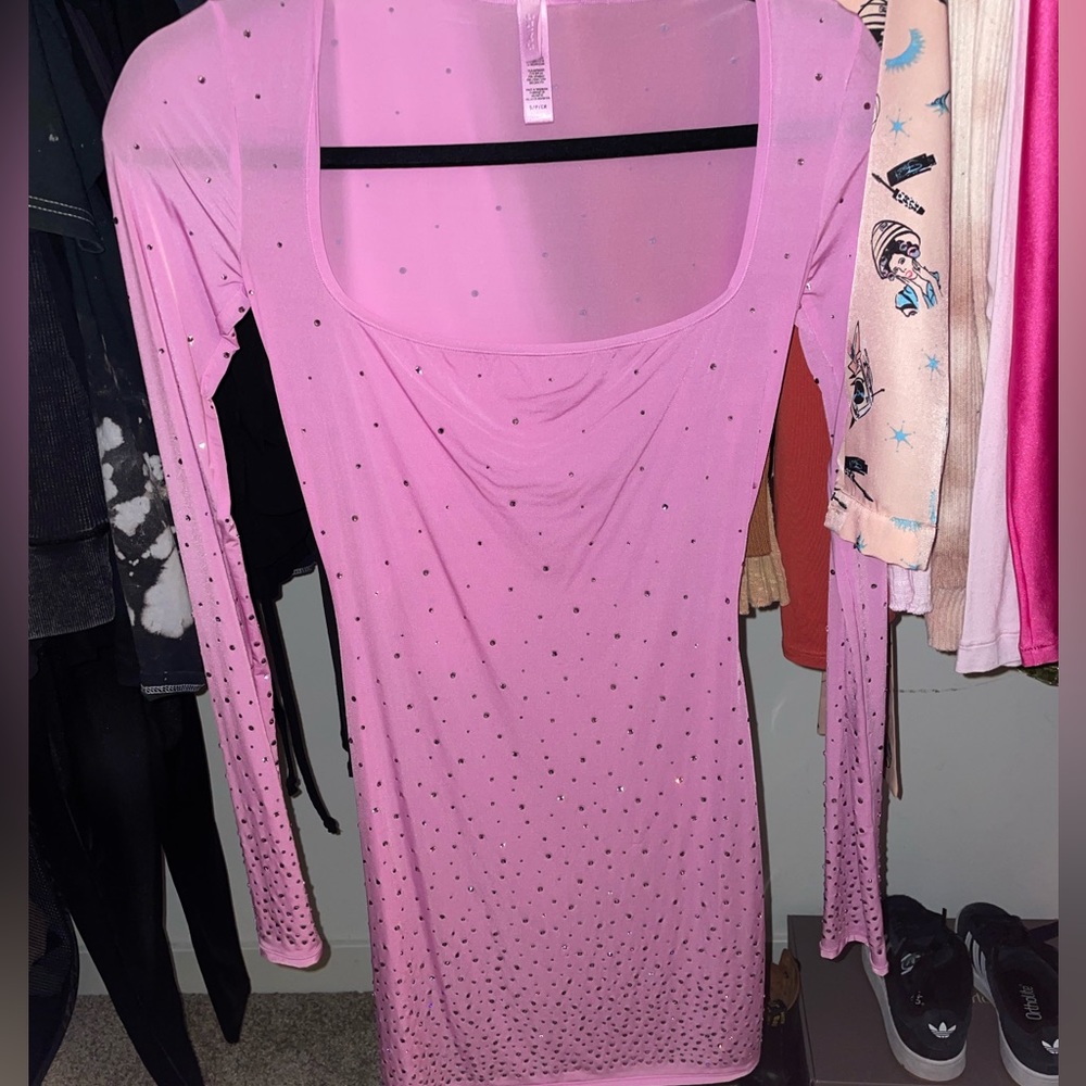 Skims Swarovski dress